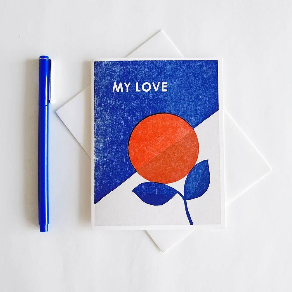 Heartell Press - My Love Romance Card