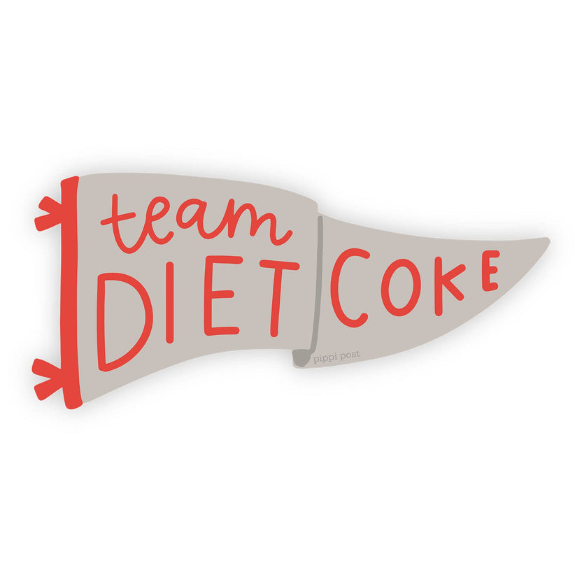 Pippi Post, Team Diet Coke Decal Sticker