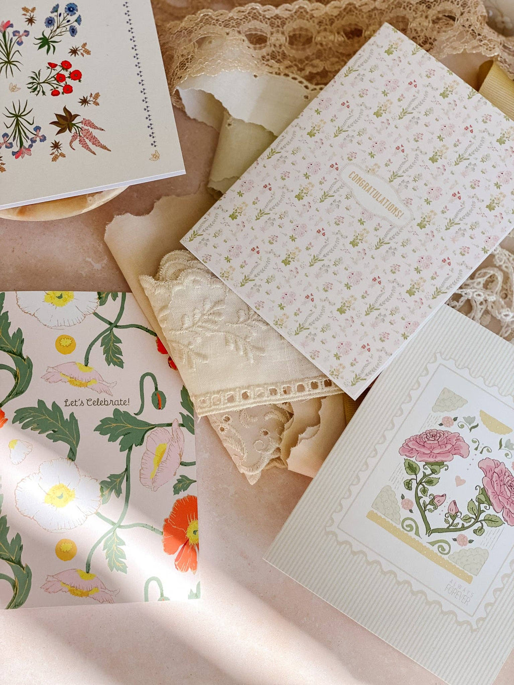 re:mused studio - Always Forever Stamp A2 Greeting Card