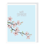 Apartment 2 Cards - Cherry Blossom Sympathy Card