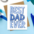 Morgan Swank Studio - Best Dad Ever | Father's Day Card