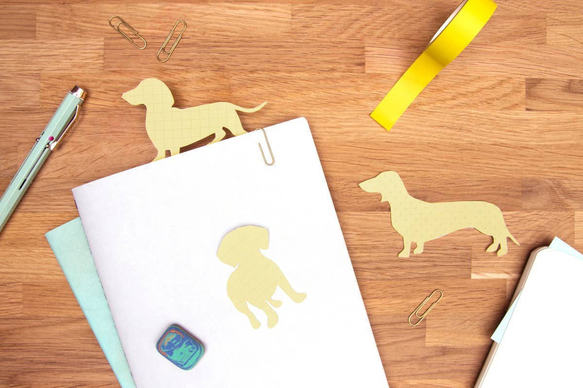 SK - Dog Sticky Notes - Cute stationery for animal lovers