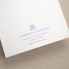Kindred Letterpress - Birthday Cake Card