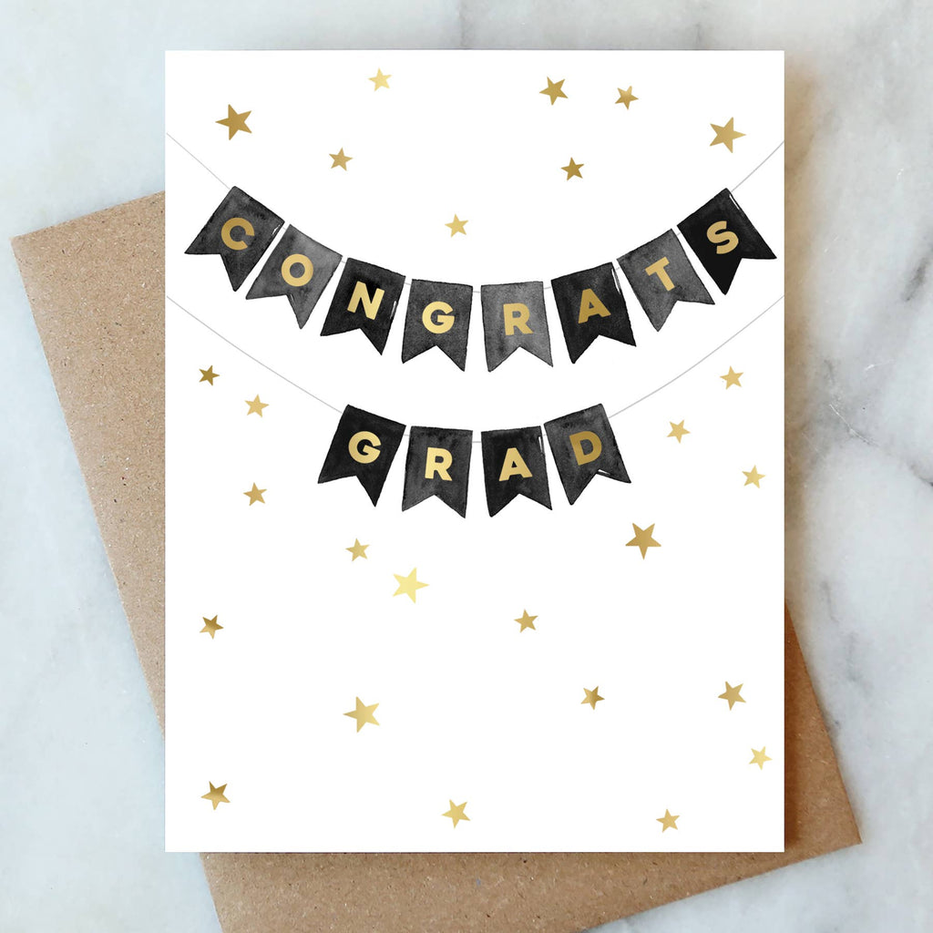 Abigail Jayne Design - Banner Congrats Greeting Card