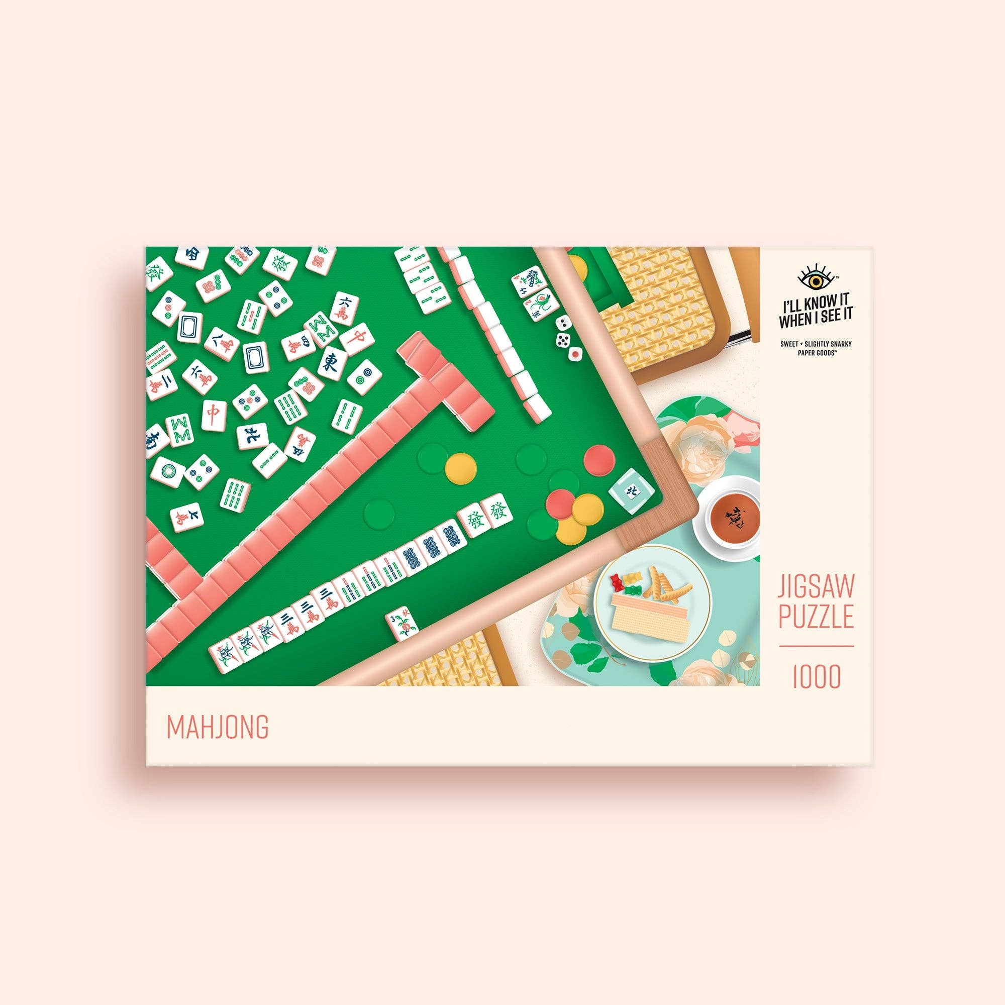 I'll Know It When I See It - Mahjong 1000 piece jigsaw puzzle