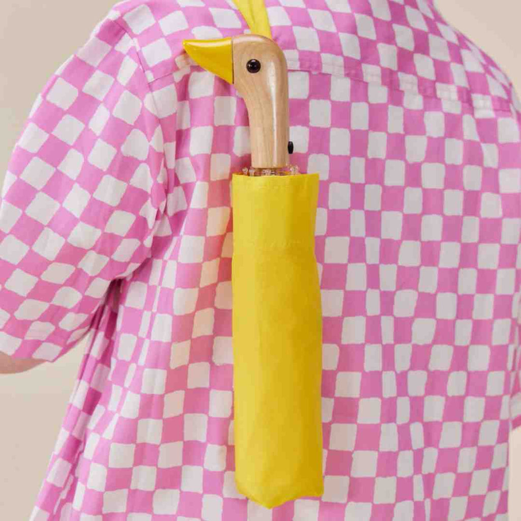 Original Duckhead - Signature Yellow Compact Eco-Friendly Duckhead Umbrella