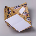 pigeonposted - Golden Flight Pigeon, Folding Letter Set – pack of 6