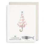 E. Frances Paper - Umbrella Shower Greeting Card