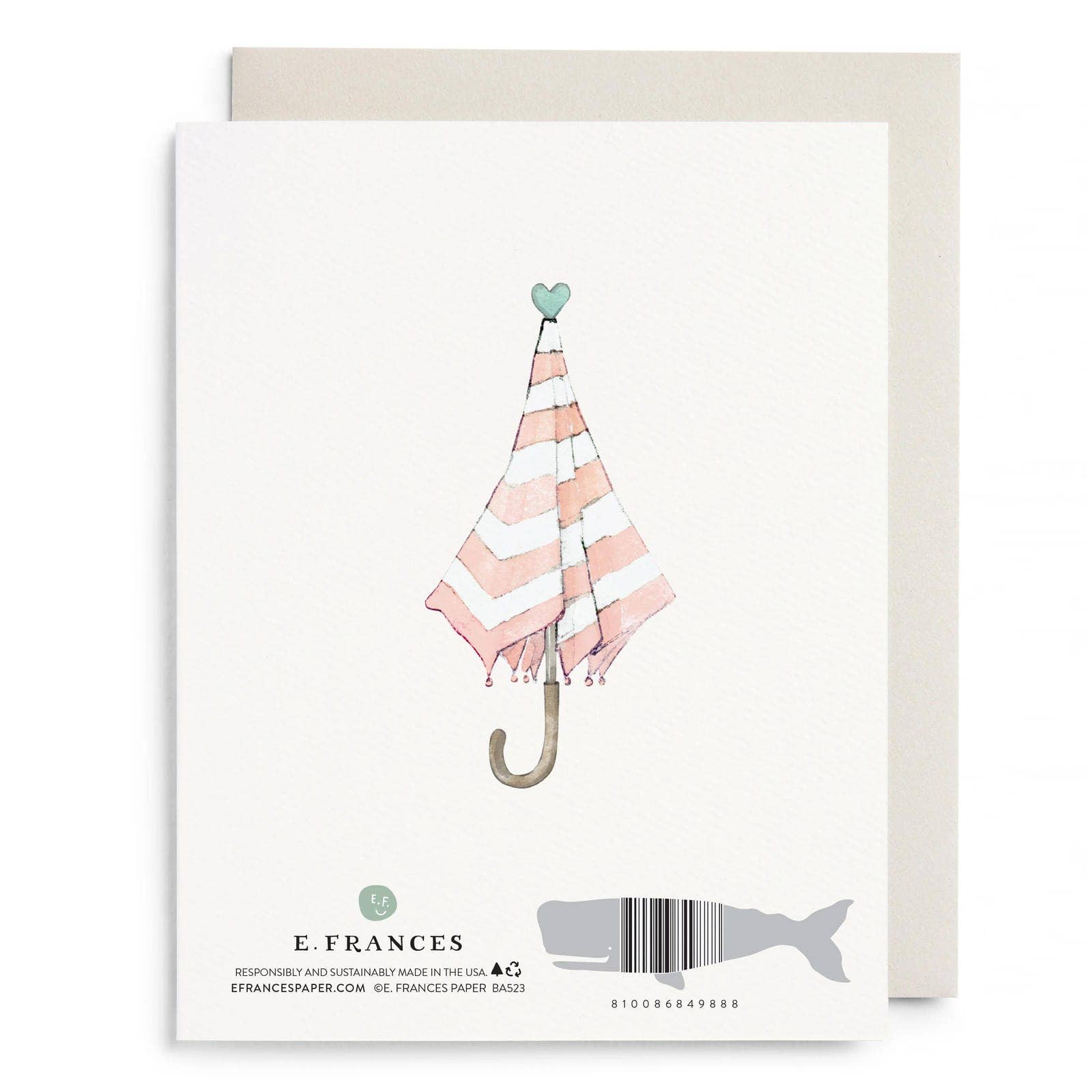 E. Frances Paper - Umbrella Shower Greeting Card