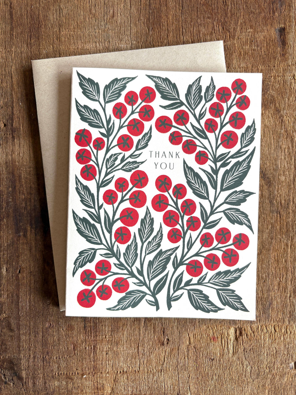 Katharine Watson - "Thank You," Greeting Card
