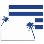 UncommonWares - Palms Panel Note Cards: Aqua