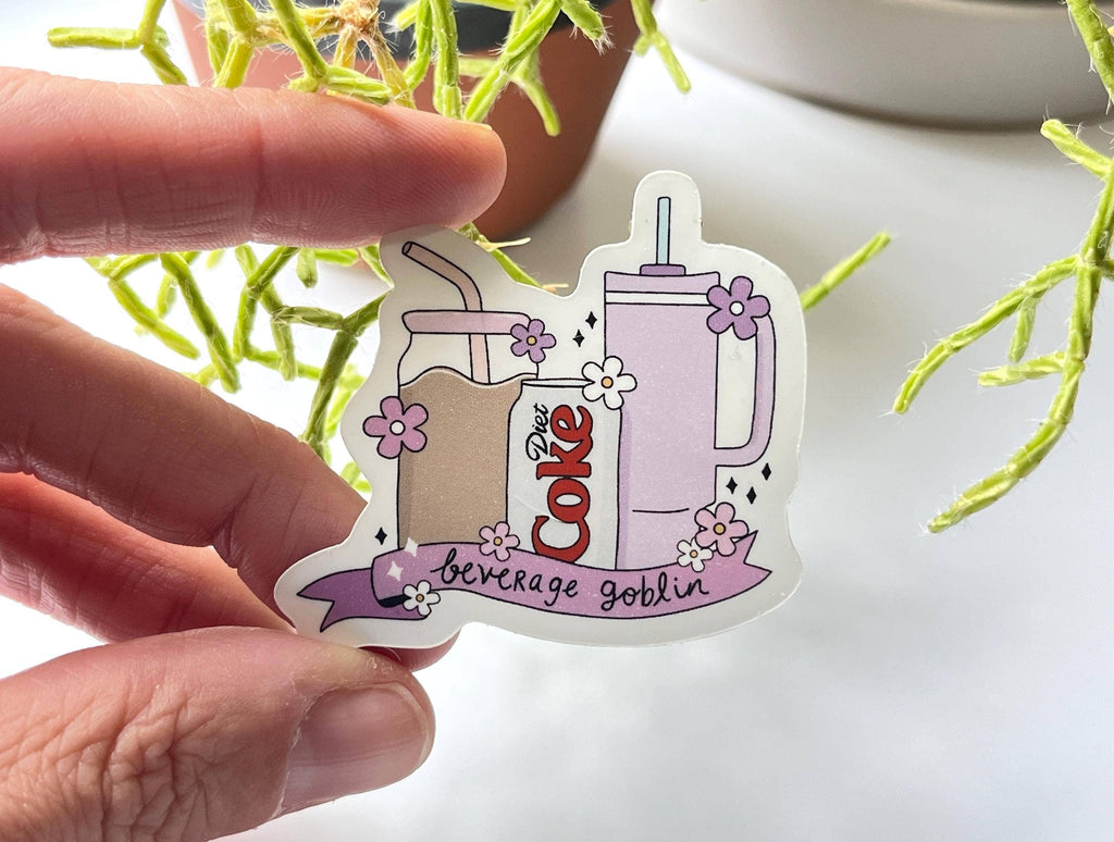 Thanks, Capitalism! - Beverage Goblin waterproof sticker