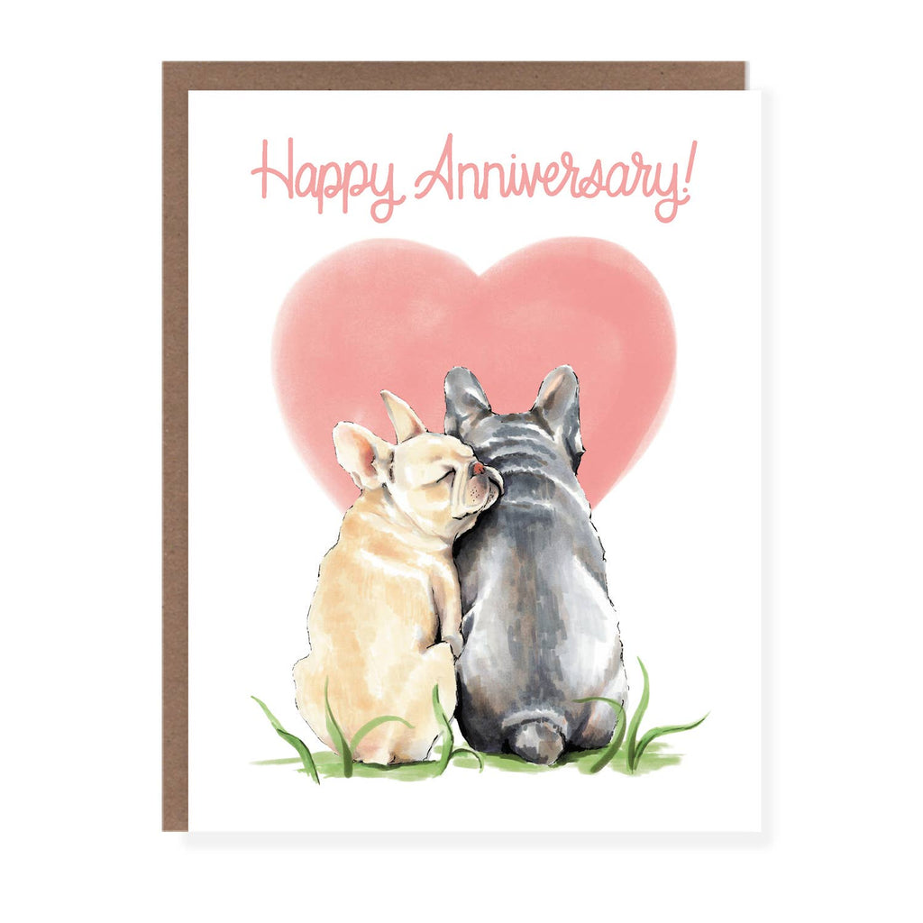 Morgan Swank Studio - Puppy Love Anniversary Card