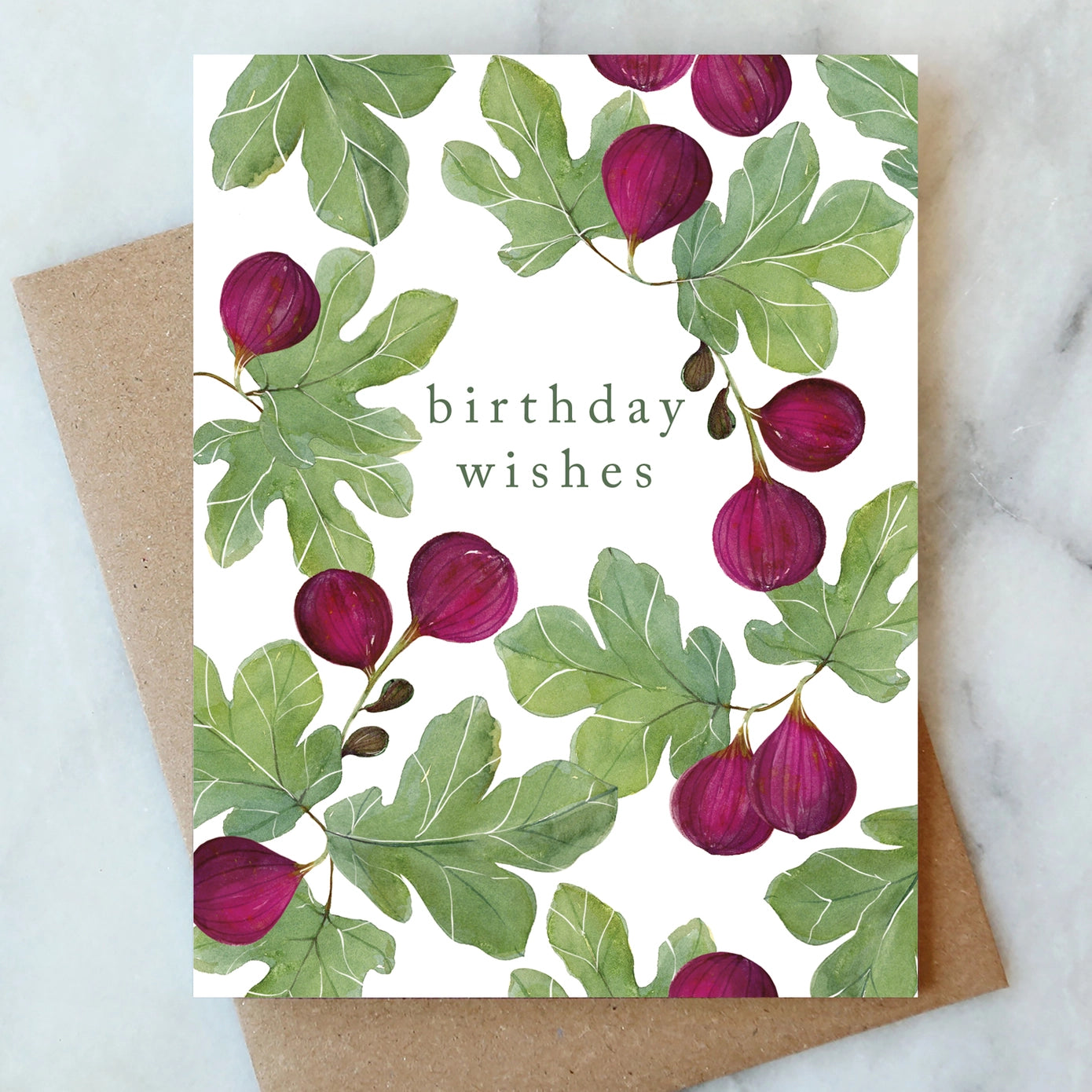 Abigail Jayne Design -Figs Birthday Greeting Card