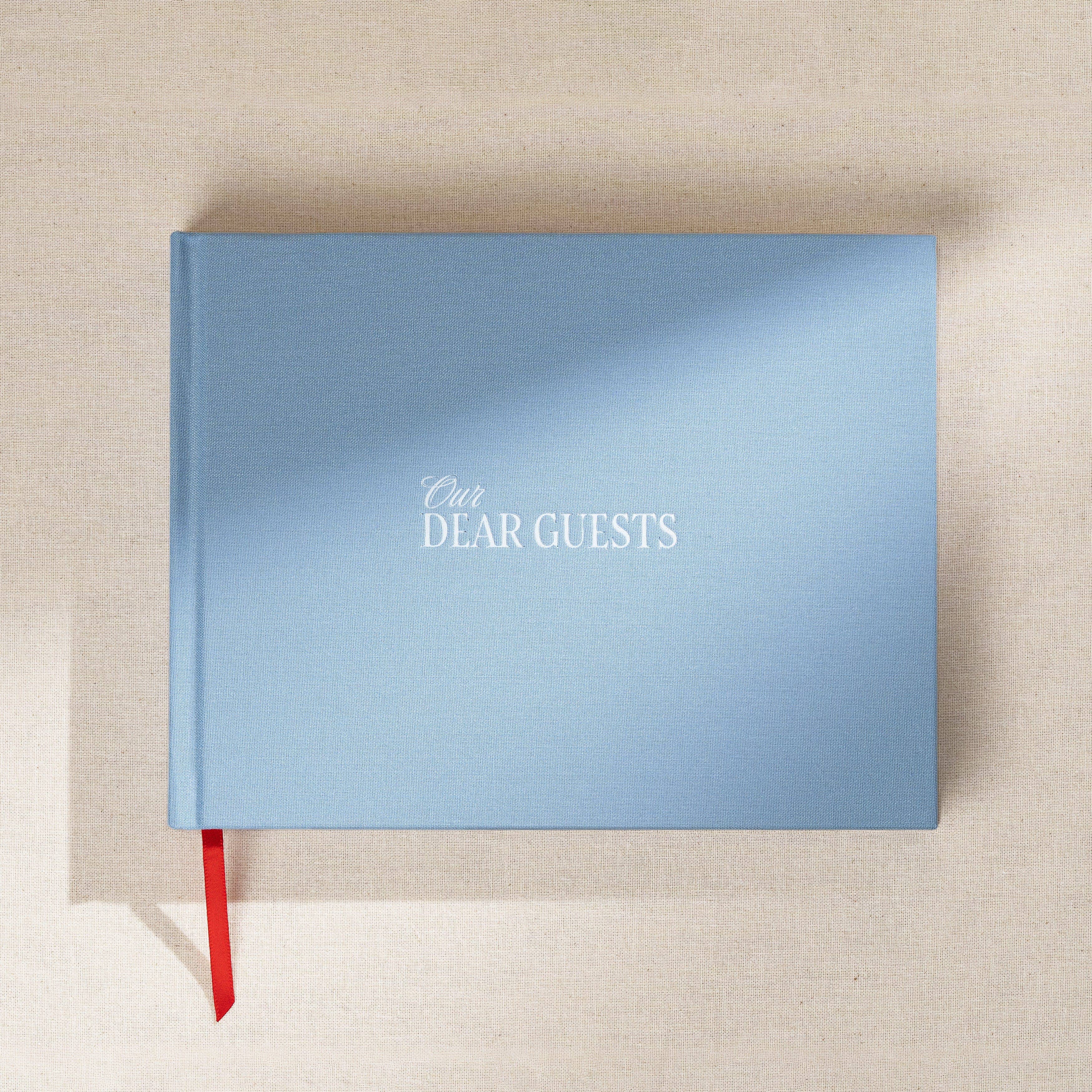 Kunitsa Co - Wedding Guest Book - Blank Sign in Book for Special Occasions: Evergreen