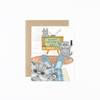 Dear Hancock - Naughty Kittens Dad Card