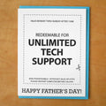 McBitterson's - Tech Support Dad Greeting Card