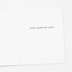 Apartment 2 Cards - Raccoon with Red Hearts Valentine's Day Card