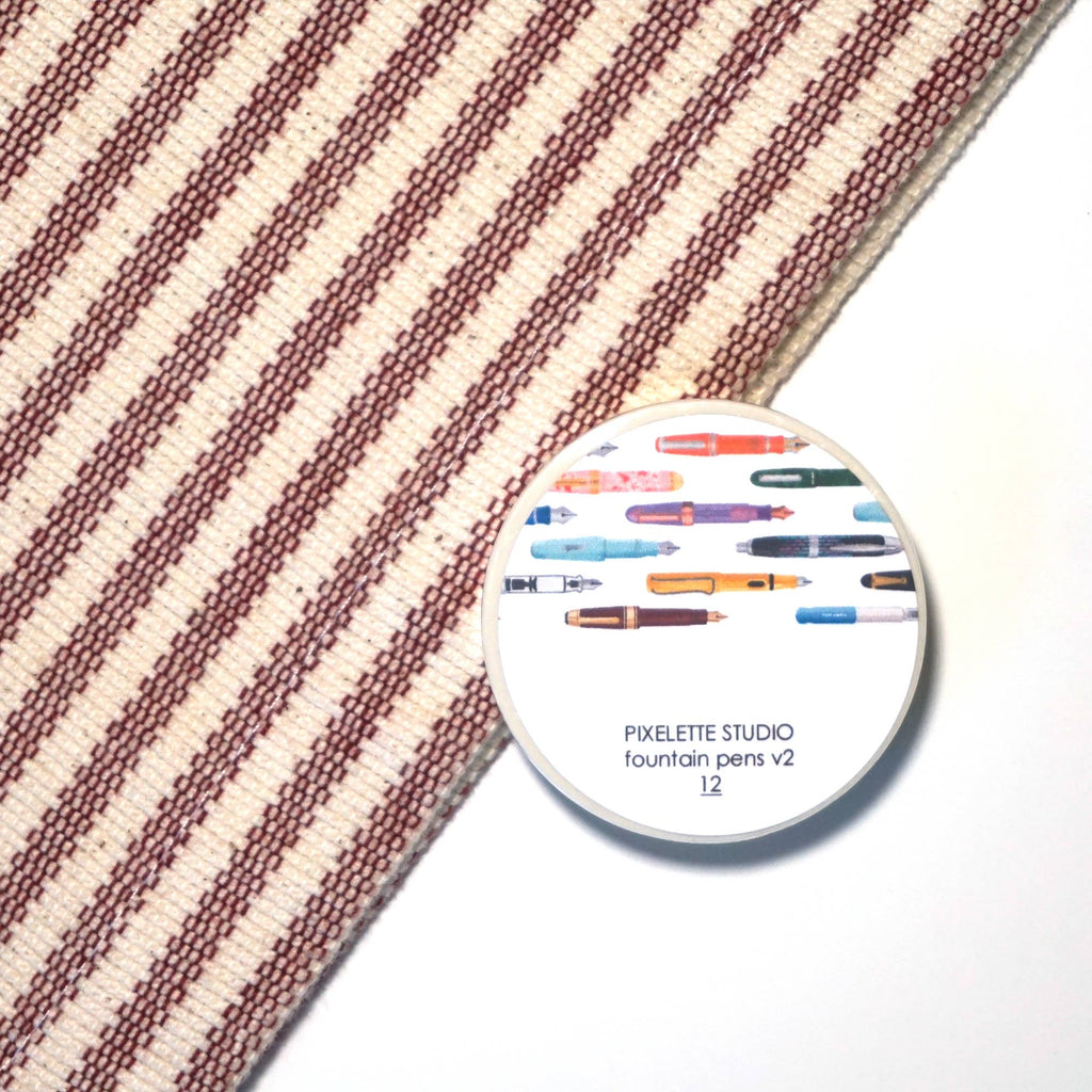 Pixelette Studio - Fountain Pens v2 Washi Tape