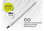Troika Multi-Tasking Construction Endless Pencil 12.5 Miles: Black