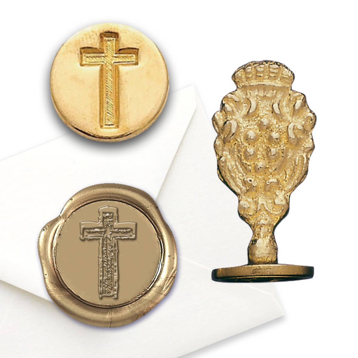 Freund Mayer & Co., Fleur De Lis, Wax Seal Stamp