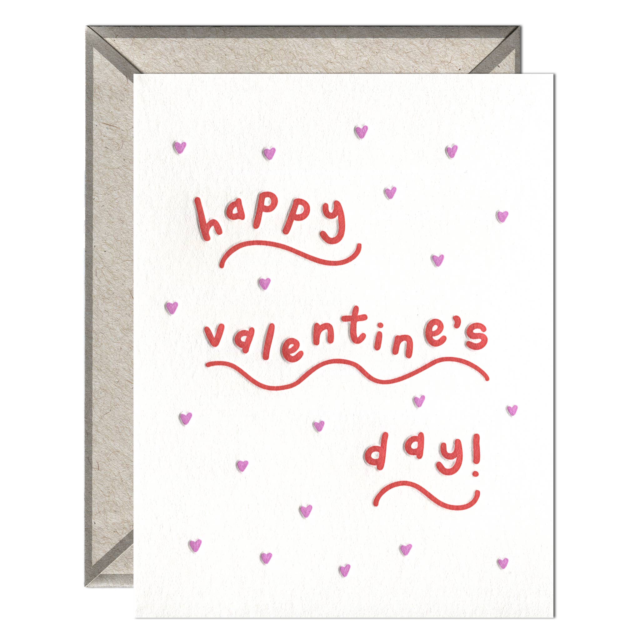 INK MEETS PAPER - Valentine's Day Squiggle Greeting Card