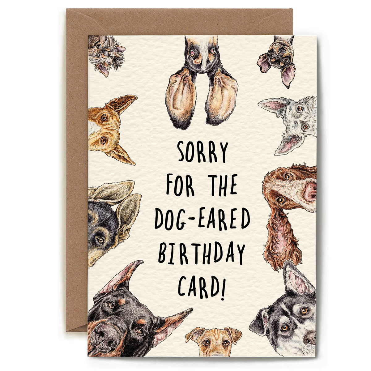 Hester & Cook - Stationery - Dog Eared Card