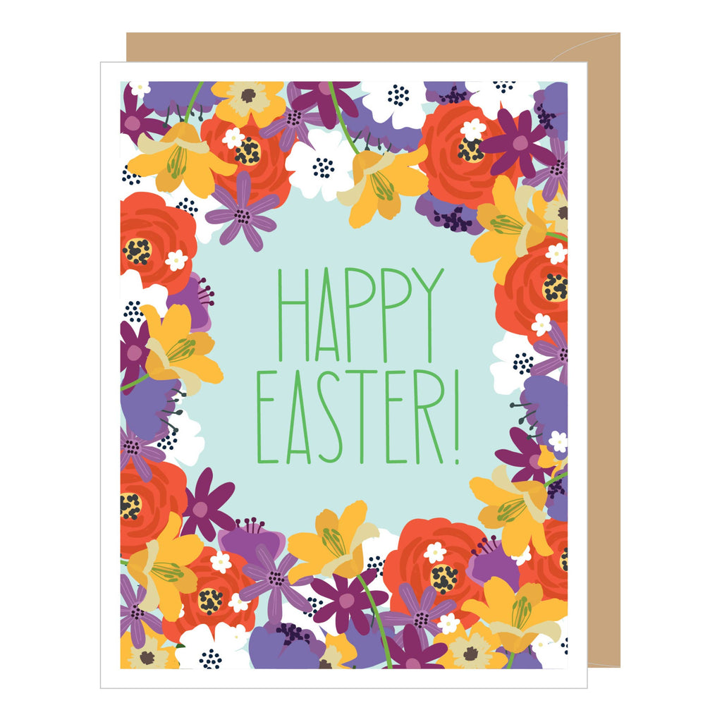 Apartment 2 Cards - Spring Floral Easter Card