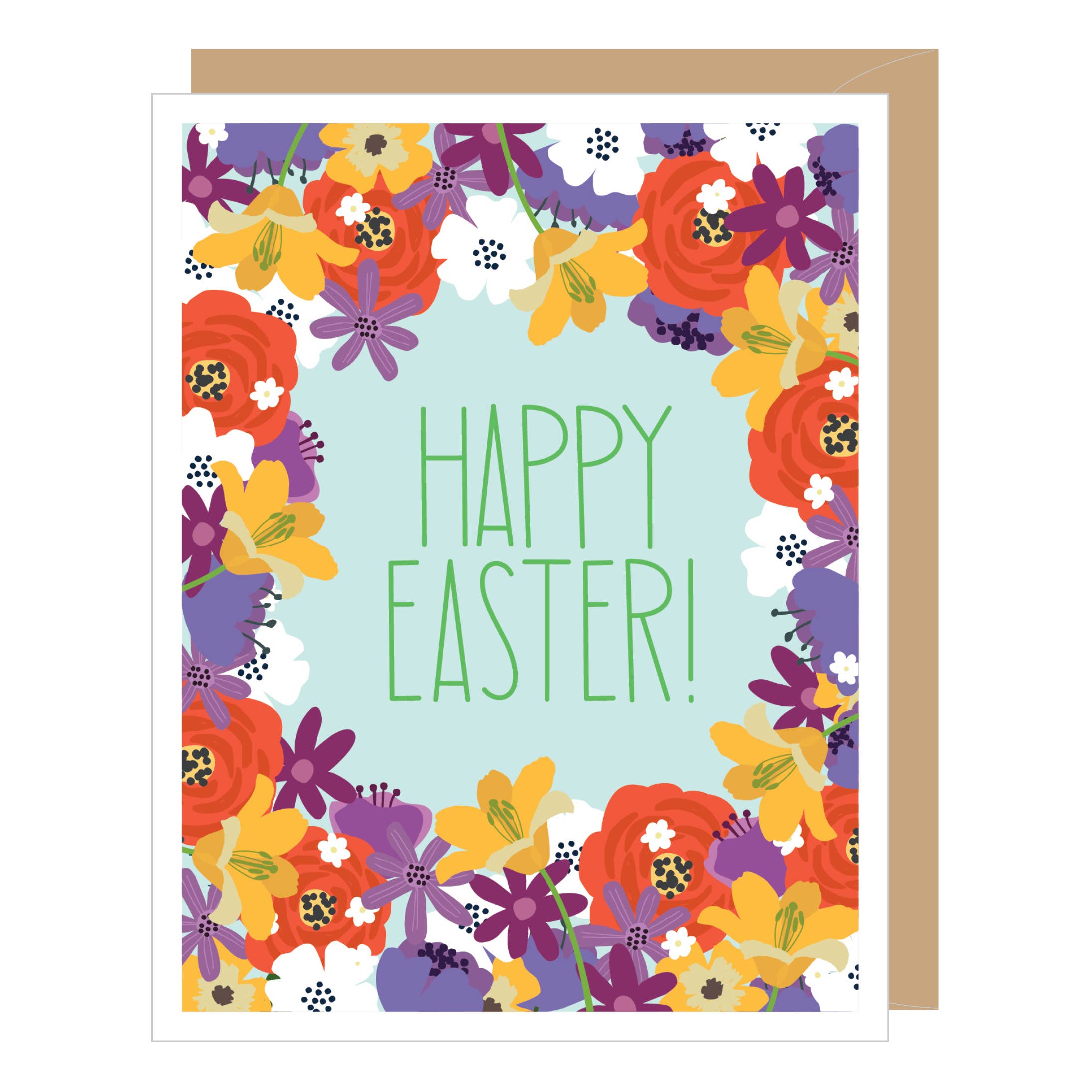 Apartment 2 Cards - Spring Floral Easter Card