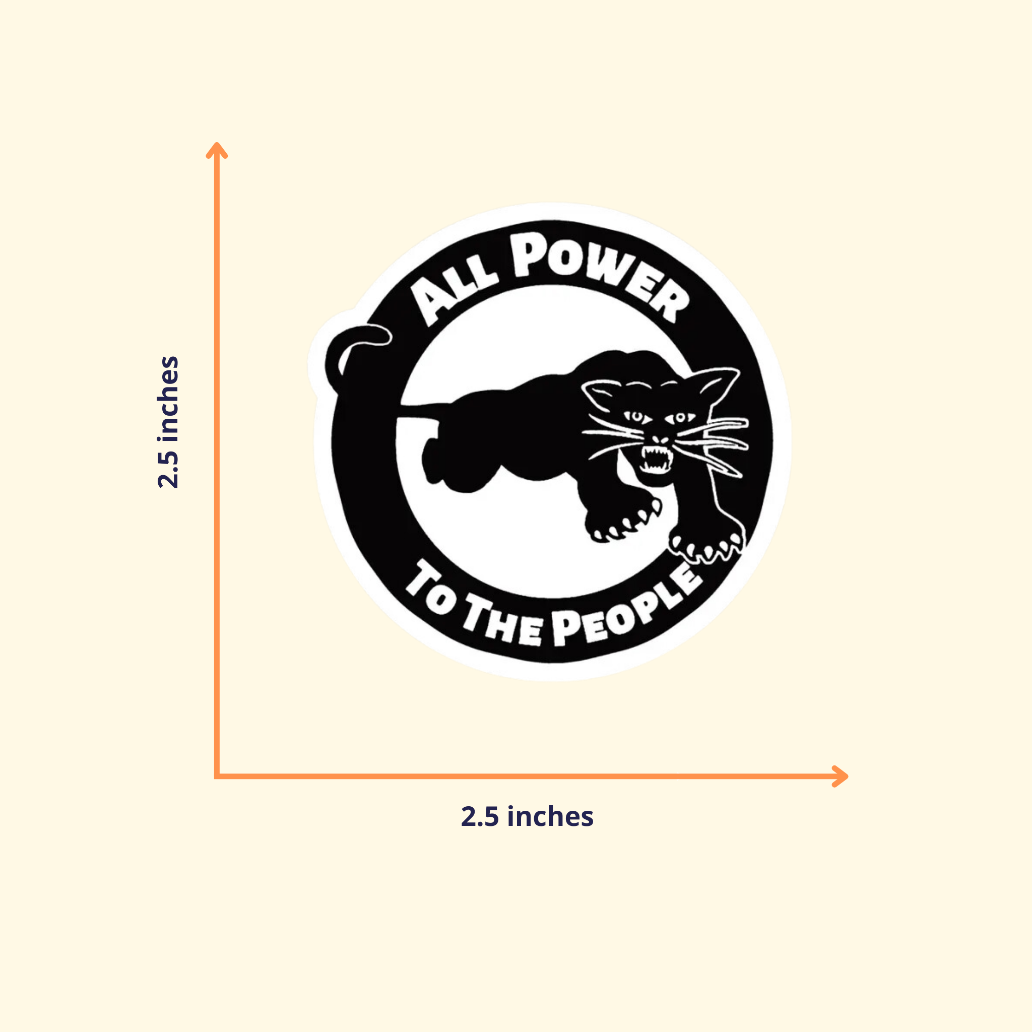 CheerNotes Greeting Cards & Stationery - All Power Black Panther Stickers