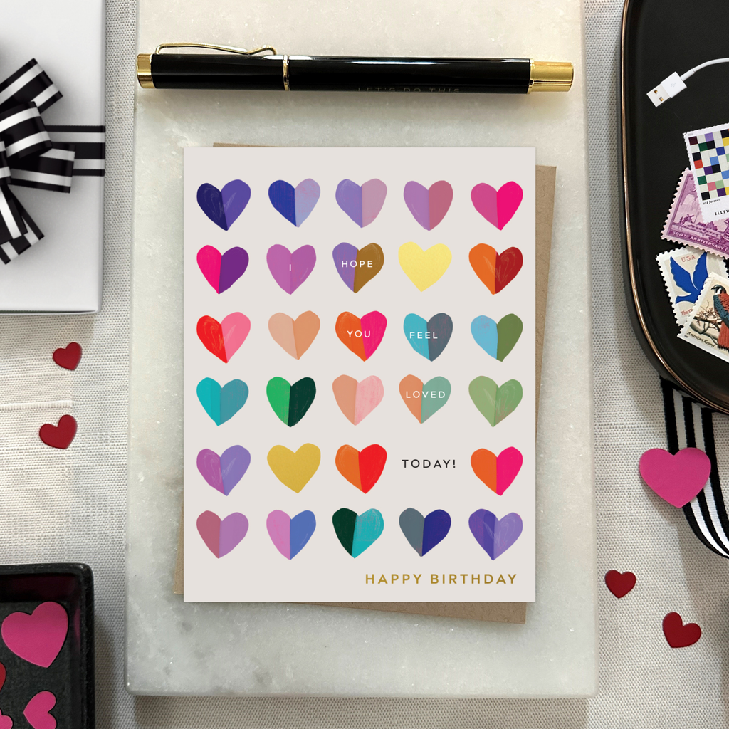 Barone and Co. - Feel Loved Today Birthday Card