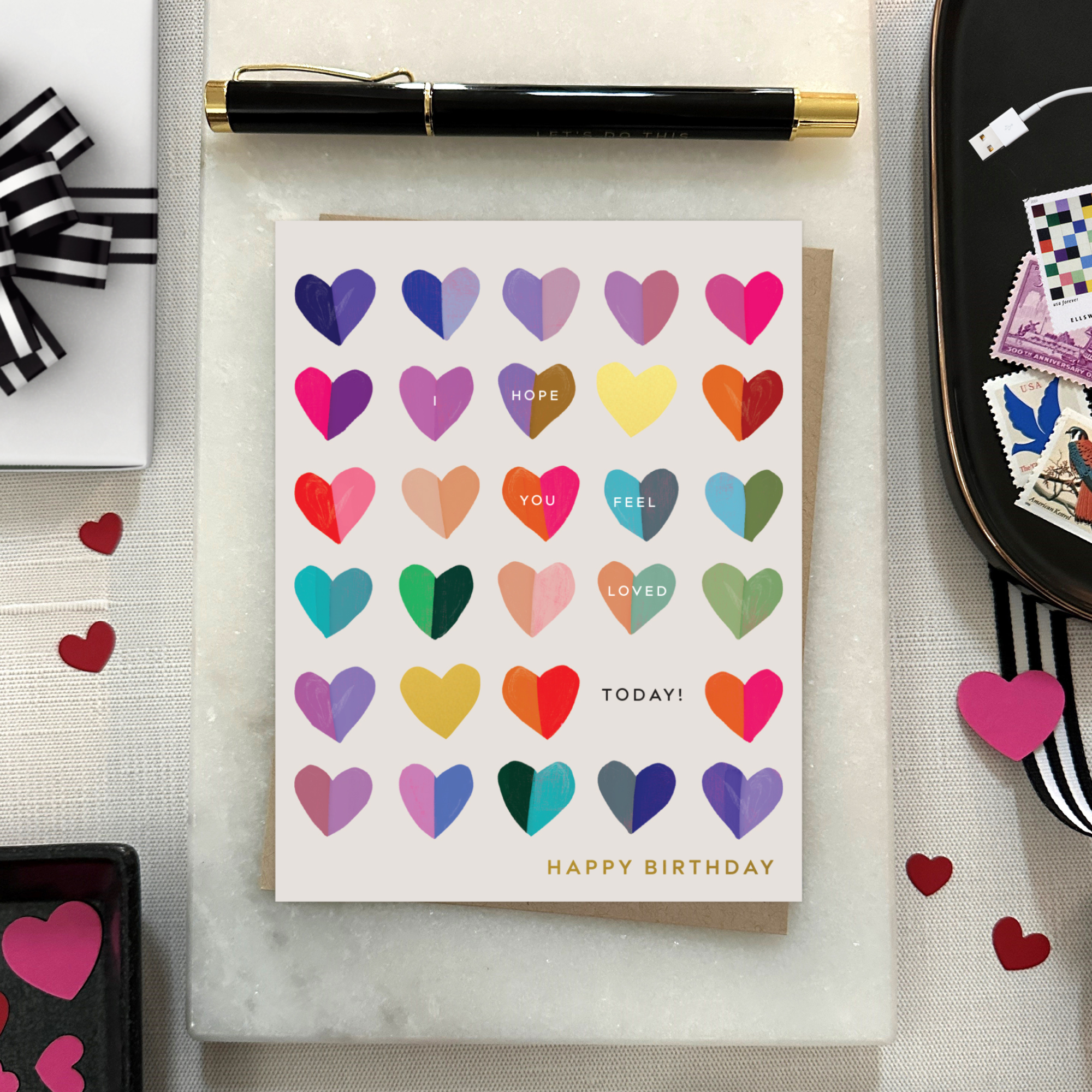 Barone and Co. - Feel Loved Today Birthday Card
