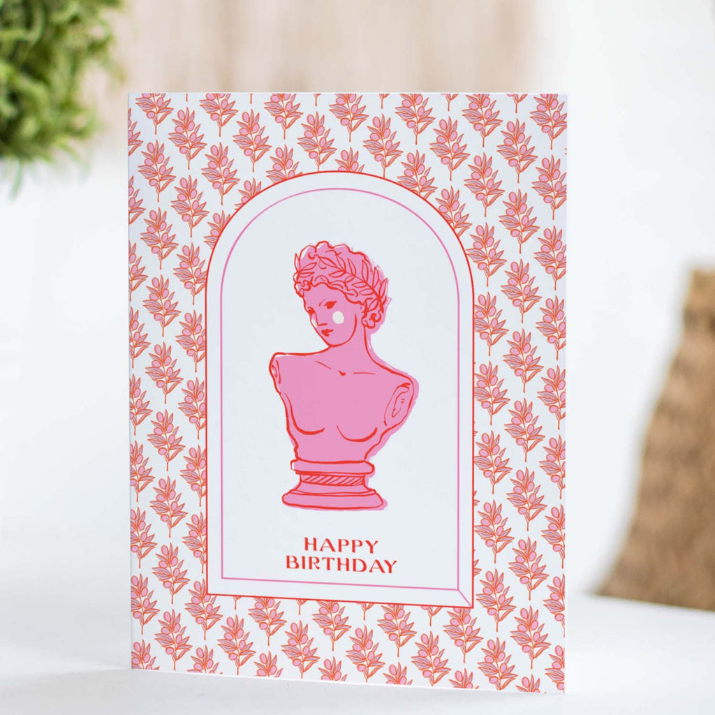 Antiquaria - Grecian Birthday Greeting Card