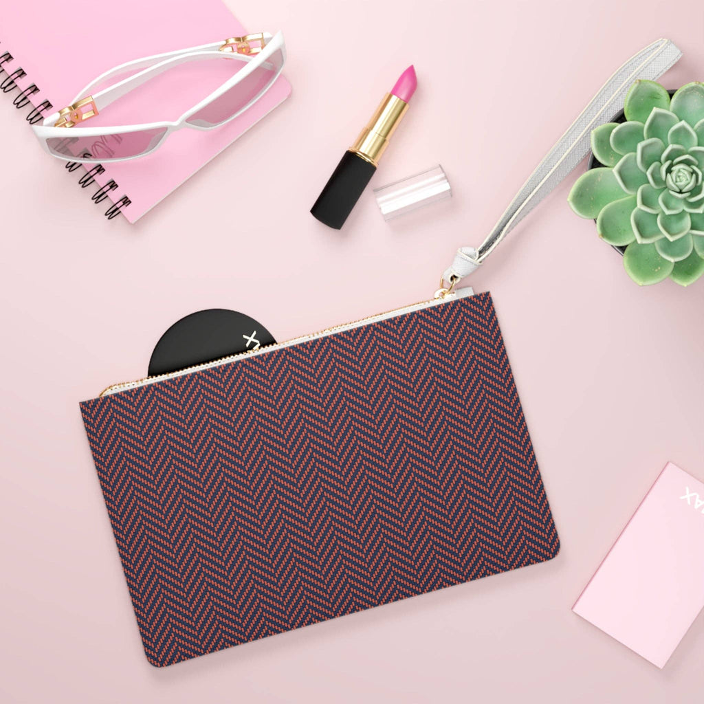 Porter Anna - Clutch Bag | Charlottesville, Virginia | Herringbone: One size