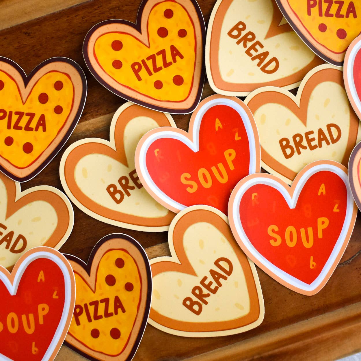 Kyn You Believe It - Pizza Heart Vinyl Sticker