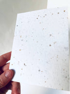 Atelier By Cat - Mini Recycled Coffee Confetti Notebook Eco-Friendly Book: Blank