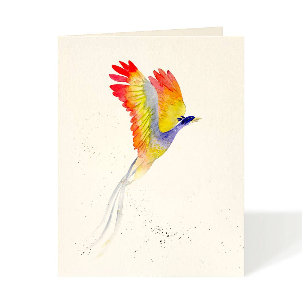 Felix Doolittle - Phoenix Rising - Encouragement Card