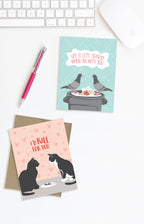 Modern Printed Matter - Kill For You Cats Love Card