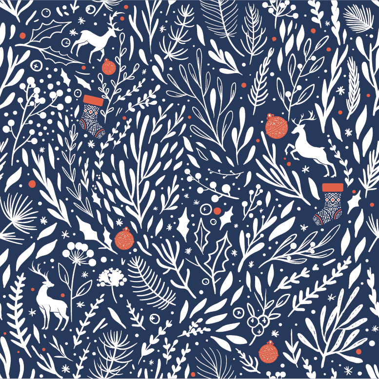 Porter Anna - Gift Wrap | Charlottesville, Virginia | Fauna: Glossy / 30" x 72"