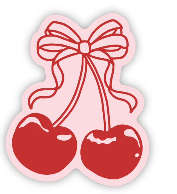inviting affairs paperie - Croquette Cherry Sticker