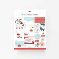 Ramus & Co. - Santa & Dogs Gift Label Sheets — Pack of 3