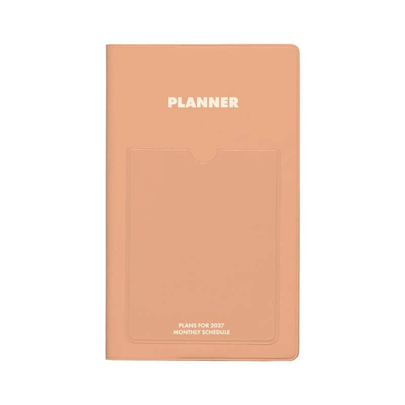 Hightide USA - 2027 Monthly Diary Shine B6 Slim (NQ4): Pink