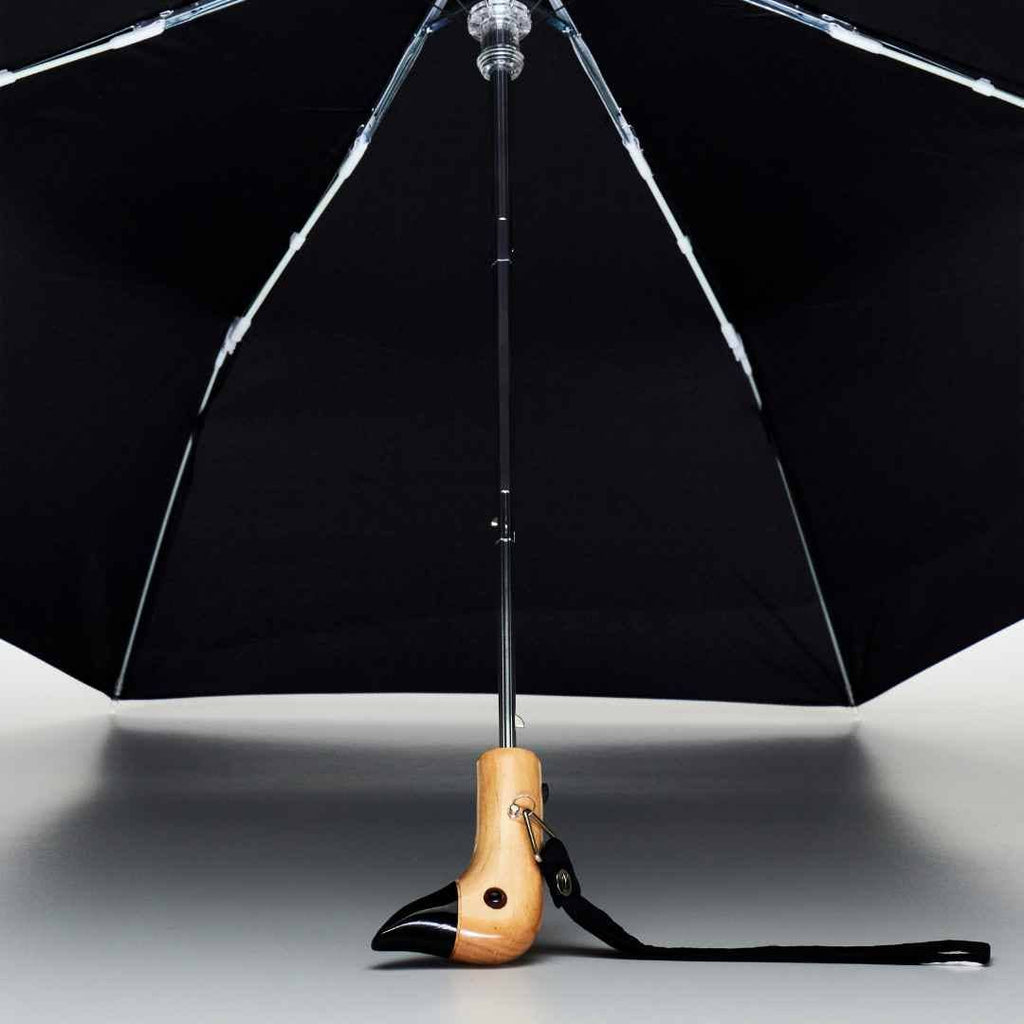 Original Duckhead - Classic Black Compact Eco Friendly Duckhead Umbrella