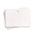 Dahlia Press - Oyster Fancy Flat - Foil Box Set of 8 Stationery