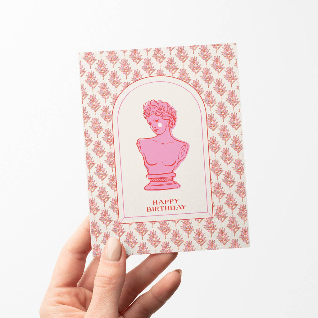 Antiquaria - Grecian Birthday Greeting Card