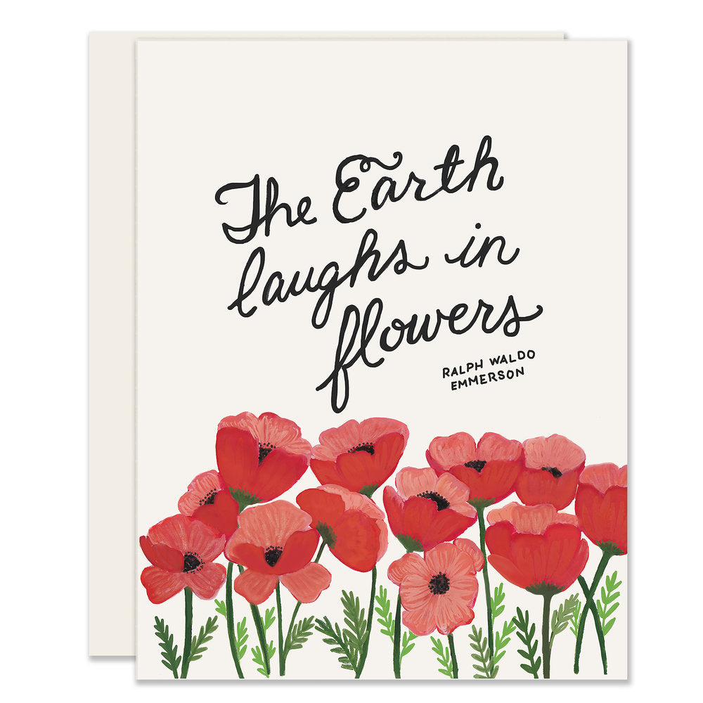 Slightly Stationery,  Earth Laughs in Flowers