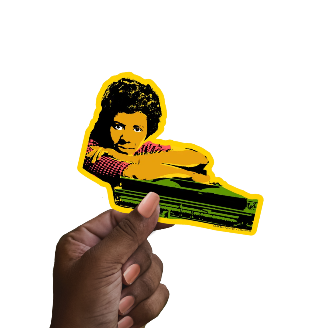 CheerNotes Greeting Cards & Stationery - Lorraine Hansberry Sticker