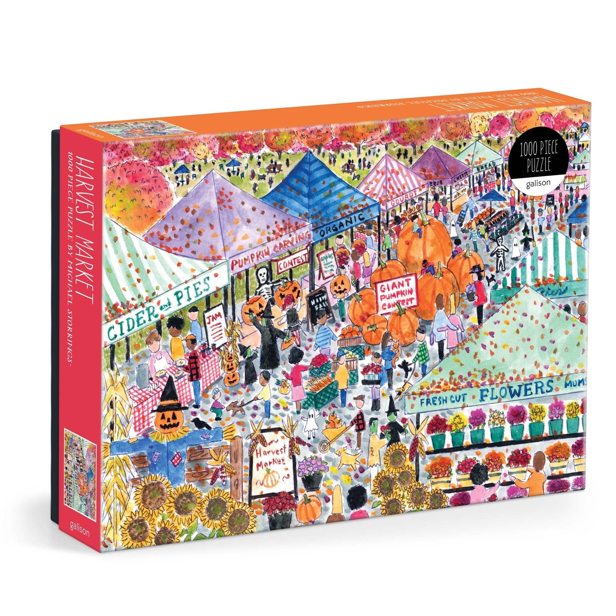 Chronicle Books - Michael Storrings Harvest Market 1000 Piece Puzzle