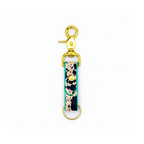 Glad & Young Studio - Swivel Snap Keychain - Solid Colors: Speckled