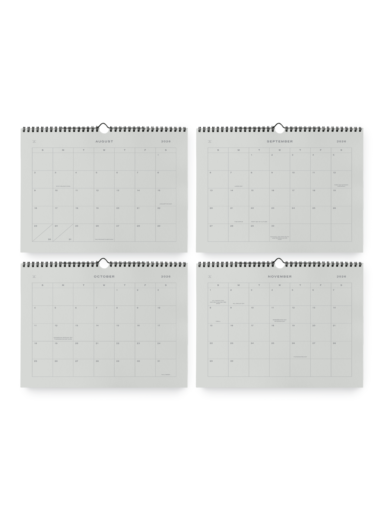 Appointed - 26-27 Studio Wall Calendar